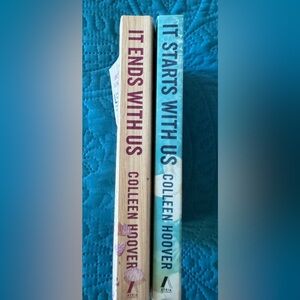 Two books by Colleen Hoover